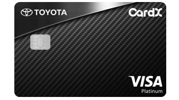บัตรเครดิตคาร์ด เอ็กซ์ โตโยต้า แพลทินัม (CardX TOYOTA PLATINUM Credit Card)