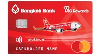 บัตรเครดิตแอร์เอเชีย ธนาคารกรุงเทพ (Bangkok Bank AirAsia Credit Card)