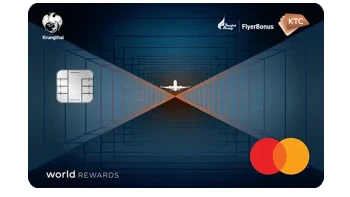 KTC X - BANGKOK AIRWAYS WORLD REWARDS MASTERCARD