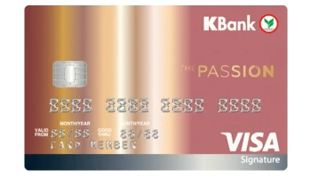 บัตรเครดิตเดอะแพสชั่นกสิกรไทย