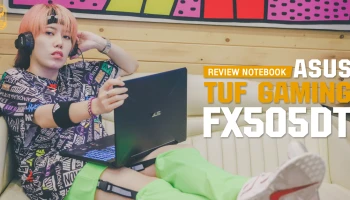 รีวิว ASUS TUF Gaming FX505DT รุ่นเด่น สเปคแรง Ryzen 7 3750H, GTX 1650 ราคาเพียง 26,990 บาท เท่านั้น