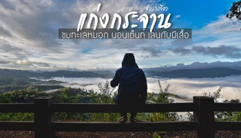 ขับนาวาร่าเที่ยวแก่งกระจาน ชมทะเลหมอก นอนเต็นท์ เล่นกับผีเสื้อ