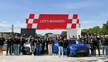 MINI พาเหล่า MINIster กว่า 200 คน ไปปลุกความเป็นนักแข่งในกิจกรรม MINI John Cooper Works Track Day ณ สนามปทุมธานี สปีดเวย์