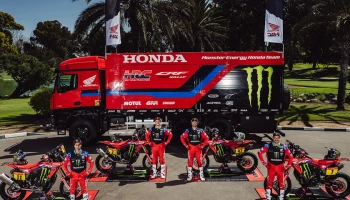Honda พร้อมทวงบัลลังก์แชมป์แรลลี่หฤโหด Dakar Rally 2023