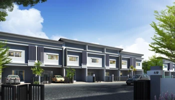 ทาวน์โฮม 2 ชั้น สไตล์โมเดิร์น