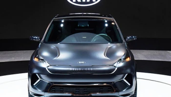 KIA เผยโฉมรถยนต์ไฟฟ้า Niro EV Concept ในงาน CES 2018