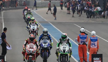 ร่วมเชียร์ "ติ๊งโน๊ต-ตาล" คว้าชัยโฮมเรซ การแข่งขันรถจักรยานยนต์ WorldSBK สนามช้างฯ