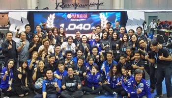 ยามาฮ่า กวาดยอด 1,040 คัน แห่จอง Aerox 155 เกือบ 500 คัน ใน Motor Expo 2016
