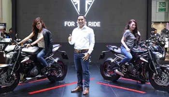 ไทรอัมพ์ มอเตอร์ไซเคิลส์ ปลื้มยอดจองงานมอเตอร์โชว์ 188 คัน