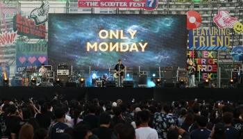 เทศกาลมอเตอร์ไซค์และดนตรีที่ยิ่งใหญ่ที่สุดของไทยท่ามกลางบรรยากาศริมแม่น้ำสุดชิว ใน Honda MEGA FEST PRESENT THE SCOOTER FEST #7