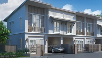 พฤกษาวิลล์ 80 พระราม 2-ท่าข้าม ทาวน์โฮมซีรีย์ใหม่ ทำเลดี ใกล้ทางด่วนและวงแหวน เริ่ม 2.29 ล้านบาท