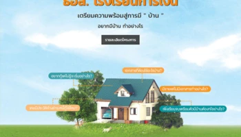 โครงการ ธอส. โรงเรียนการเงิน เปิดให้ความรู้และคำปรึกษาเรื่องสินเชื่อเพื่อที่อยู่อาศัย สมัครได้แล้ววันนี้