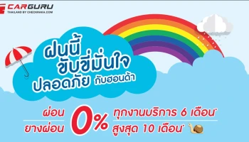 ฮอนด้า ชวนลูกค้าตรวจเช็กสภาพรถฟรี 25 รายการ กับแคมเปญ "ฝนนี้ ขับขี่มั่นใจ ปลอดภัยกับฮอนด้า"