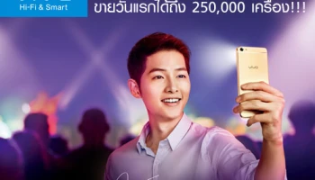 เร็วเกินคาด!!! สมาร์ทโฟน vivo X7 ขายวันแรกได้ถึง 250,000 เครื่อง