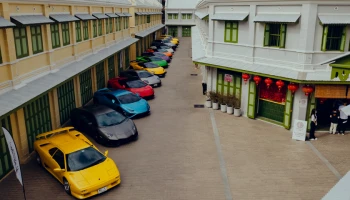 Lamborghini จัดทริปพบปะสังสรรค์ยามเช้ากับคาเฟ่สุดชิคสไตล์วินเทจใน Lamborghini Club Thailand Bull Run-Morning Drive at Chao Zan