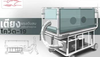 ฮอนด้า เปลี่ยนโรงงานประกอบรถยนต์ ผลิตเตียงเคลื่อนย้ายผู้ป่วยติดเชื้อ สู้โควิด-19