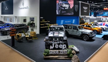Jeep ส่งรถยนต์พันธุ์แกร่งอย่าง Wrangler Rubicon Four Door Monster DNA Edition จัดเต็มด้วยชุดแต่งกว่า 2 ล้านบาท เสริมทัพด้วย Wrangler Rubicon จองวันนี้ รับข้อเสนอสุดพิเศษที่งานมอเตอร์โชว์