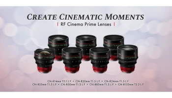 แคนนอนเปิดตัวเลนส์เพื่องานถ่ายภาพยนตร์ซีรี่ส์ใหม่ เมาท์ RF “RF CINEMA LENS SERIES” ตอบโจทย์งานภาพระดับสูง ทั้งระดับ 4K และ 8K