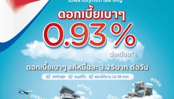 สมัครบัตรกดเงินสด KTC PROUD วันนี้!! รับดอกเบี้ยพิเศษ 0.93% ต่อเดือน เริ่มวันนี้ - 30 เม.ย. 63
