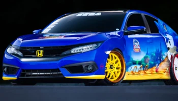 Honda เผยโฉม Sonic Civic ในงาน Comic-Con ที่ซานดิเอโก
