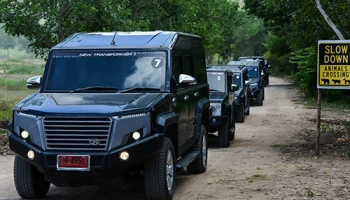 ไทยรุ่งฯ จัดคาราวาน Transformer ฉลองครบ 50 ปีทำกิจกรรมเมืองกาญจนบุรี