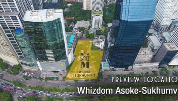 พรีวิวทำเล "Whizdom Asoke-Sukhumvit" คอนโด Luxury วิวทะเลสาบใจกลางอโศก พร้อมความเป็น Rare Item ใกล้รถไฟฟ้า 2 สถานี