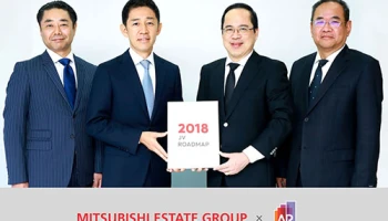 AP ผนึกกำลัง มิตซูบิชิ เอสเตท เดินหน้าลงทุนต่อเนื่อง 4 คอนโดใหม่ มูลค่าโครงการร่วมทุน 5 ปีสูงกว่า 74,430 ลบ.