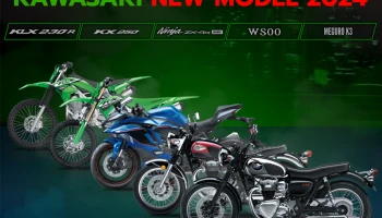คาวาซากิ จัดหนักเซอร์ไพรส์ เปิดตัวรถมอเตอร์ไซค์ Kawasaki โมเดลใหม่ ปี 2024 จำนวน 5 รุ่นรวด!