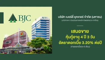 หุ้นกู้บริษัท เบอร์ลี่ ยุคเกอร์ จำกัด (มหาชน) ครั้งที่ 1/2562 ครบกำหนดไถ่ถอนปี พ.ศ. 2566