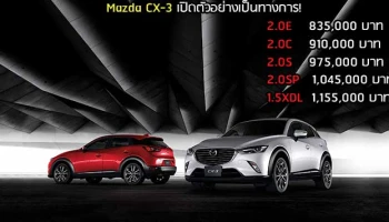 แฮตช์แบ็ก 5 ประตู กึ่งครอสโอเวอร์ พร้อมเครื่องยนต์ 2 ขนาด