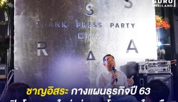 ชาญอิสระ กางแผนธุรกิจปี 63 เปิดโครงการใหม่-ต่อยอดโครงการในเครือ เสริมทัพปั๊มรายได้ สร้างความต่างรับดีมานด์ลูกค้า