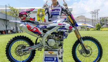 เบน ประสิทธิ์ พา Yamaha คว้าแชมป์ประเทศไทยสมัยที่ 3 ในรายการ Thailand Supercross