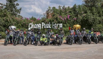 Bajaj Dominar Rides #15 วันเดย์ทริป เที่ยวฟาร์มช้าง อุทยานหินเขางู แลนด์มาร์ค จ.ราชบุรี