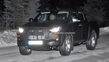 รถกระบะใหม่ All-New Isuzu D-Max 2020 วิ่งพรางตัวในยุโรป ไฟหน้าคล้าย MU-X