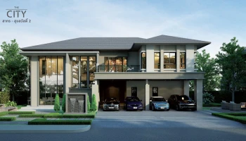 เตรียมพบโครงการใหม่ "เดอะ ซิตี้ สาทร - สุขสวัสดิ์ 2" บ้านหรูหลังใหญ่ 500 ตร.ม. บนที่ดินกว่าครึ่งไร่ เริ่ม 29.9 - 37 ล้าน*