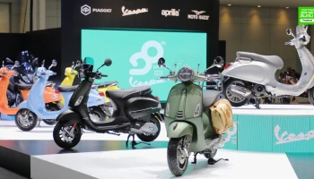 Vespiario ยกทัพ Piaggio, VESPA, Aprilia และ Moto Guzzi บุก Motor Expo ครั้งที่ 37