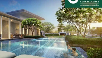 กัสโต้ เพชรเกษม 69-กาญจนาภิเษก ทาวน์โฮม 2 ชั้น นวัตกรรมใหม่ "4G Smart Home" เริ่ม 1.99 ล้านบาท*