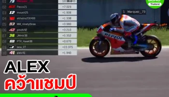 Alex คว้าแชมป์แรกในศึก #StayAtHomeGP