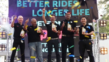 น้ำมันหล่อลื่น "ปิโตรนาส สปรินต้า เทคโนโลยีอัลตร้าฟเล็คซ" เปิดตัวอย่างเป็นทางการในประเทศไทย