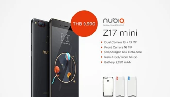 Nubia Z17 mini สมาร์ทโฟนกล้องคู่ วางจำหน่ายในประเทศไทยแล้ว 9,990 บาท