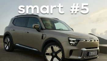 Smart #5 รถ C-SUV ไฟฟ้า ท้าชน Tesla Model Y ด้วยชาร์จเร็ว 400 kW วิ่งไกล 740 กม.