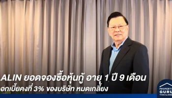 LALIN ยอดจองซื้อหุ้นกู้ อายุ 1 ปี 9 เดือน ดอกเบี้ยคงที่ 3% ของบริษัท หมดเกลี้ยง ตอกย้ำนักลงทุน เชื่อมั่นในผลงานบริษัท