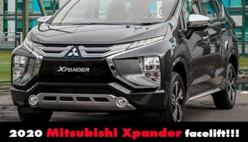 2020 Mitsubishi Xpander facelift รถยนต์อเนกประสงค์ยอดนิยมมาแล้ว! กระจังหน้าลายใหม่ ล้อแม็กทูโทนดำ-โครเมี่ยม