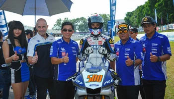 ยามาฮ่า ไรเดอร์ส คลับ เรซซิ่งทีม กวาดแชมป์ซูเปอร์ไบค์รายการ IRC-ELF Motorace สนาม 2
