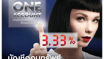 ธ.ยูโอบีให้คุณเปลี่ยนยอดใช้จ่าย และยอดเงินฝากเป็นโอกาสในการได้รับดอกเบี้ยเงินฝากไม่เกิน 3.33% ต่อปี*