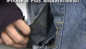 iPhone 6 Plus ระเบิดคากางเกง หรือนี่จะเป็นแฟชั่น?
