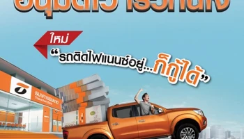 ใหม่!! รถติดไฟแนนซ์อยู่...ก็กู้ได้ กับสินเชื่อธนชาตรถแลกเงิน รับเงินสดง่ายๆ