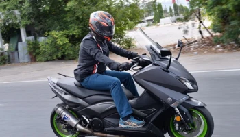 ยามาฮ่า พาสื่อมวลชนควบ TMAX ร่วมงาน ภูเก็ต ไบค์วีค 2016