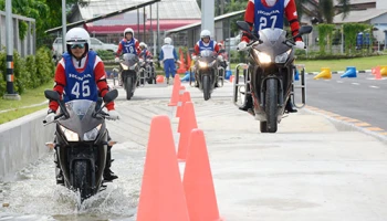 Honda Safety Riding Park อบรมขับขี่ปลอดภัยให้ตำรวจภูเก็ต กว่า 500 นาย