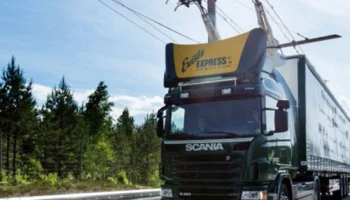 eHighway ถนนสุดล้ำสำหรับรถบรรทุกไฟฟ้า